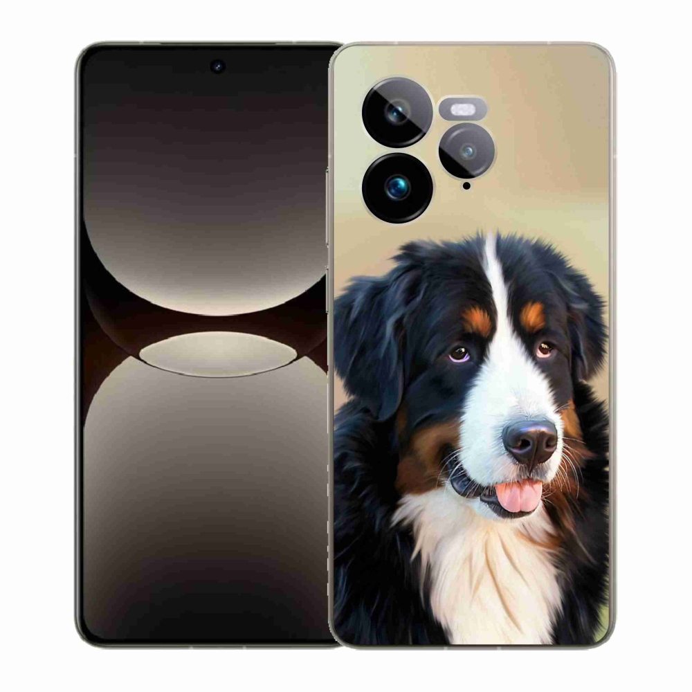 Gelový kryt mmCase na Realme GT 7 Pro 5G - bernský salašnický pes