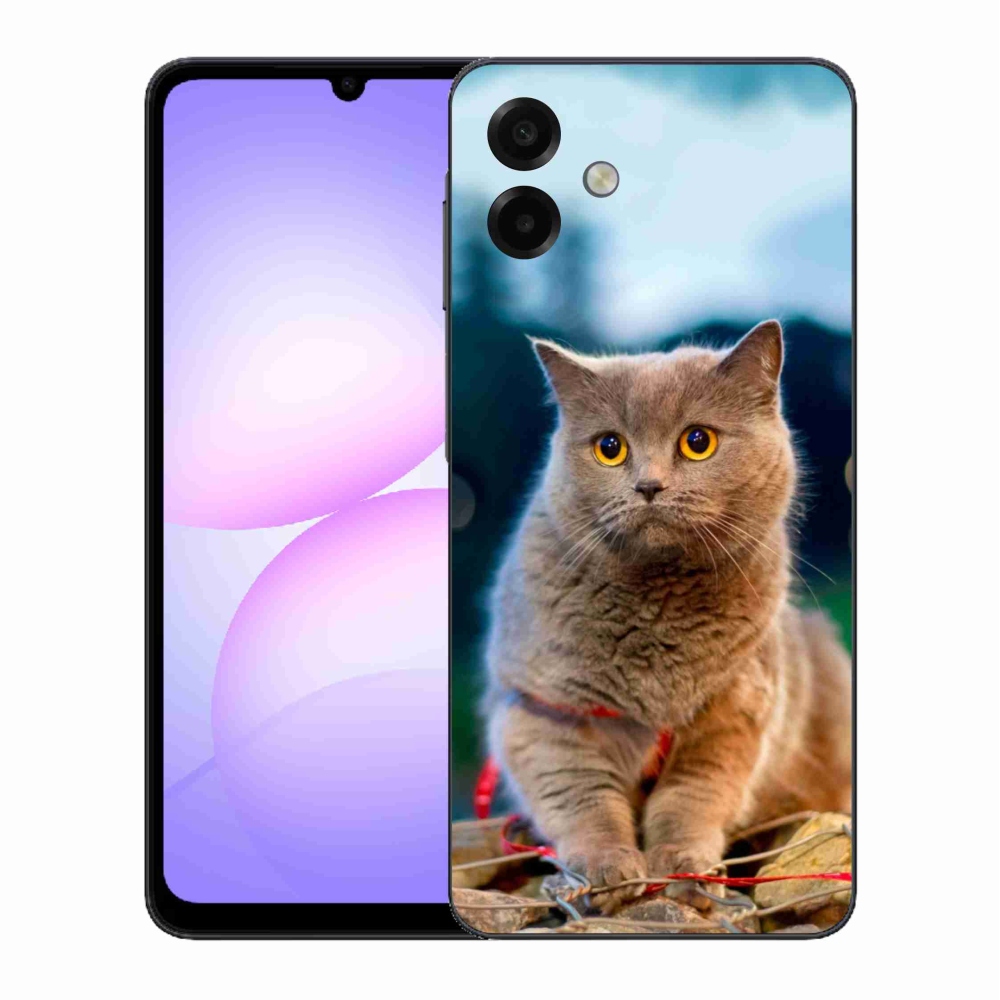 Gelový kryt mmCase na Samsung Galaxy A07 4G - britská modrá 2