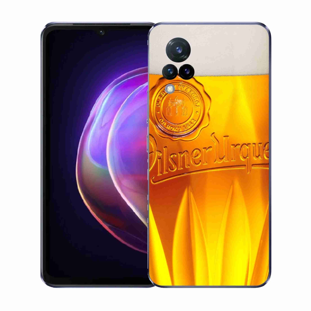 Gelový kryt mmCase na Vivo V21 4G/5G - pivo