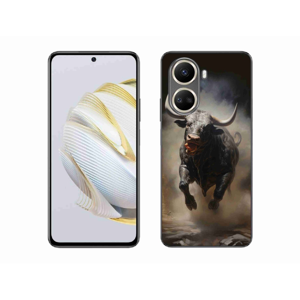 Gelový kryt mmCase na Huawei Nova 10 SE - rozzuřený býk
