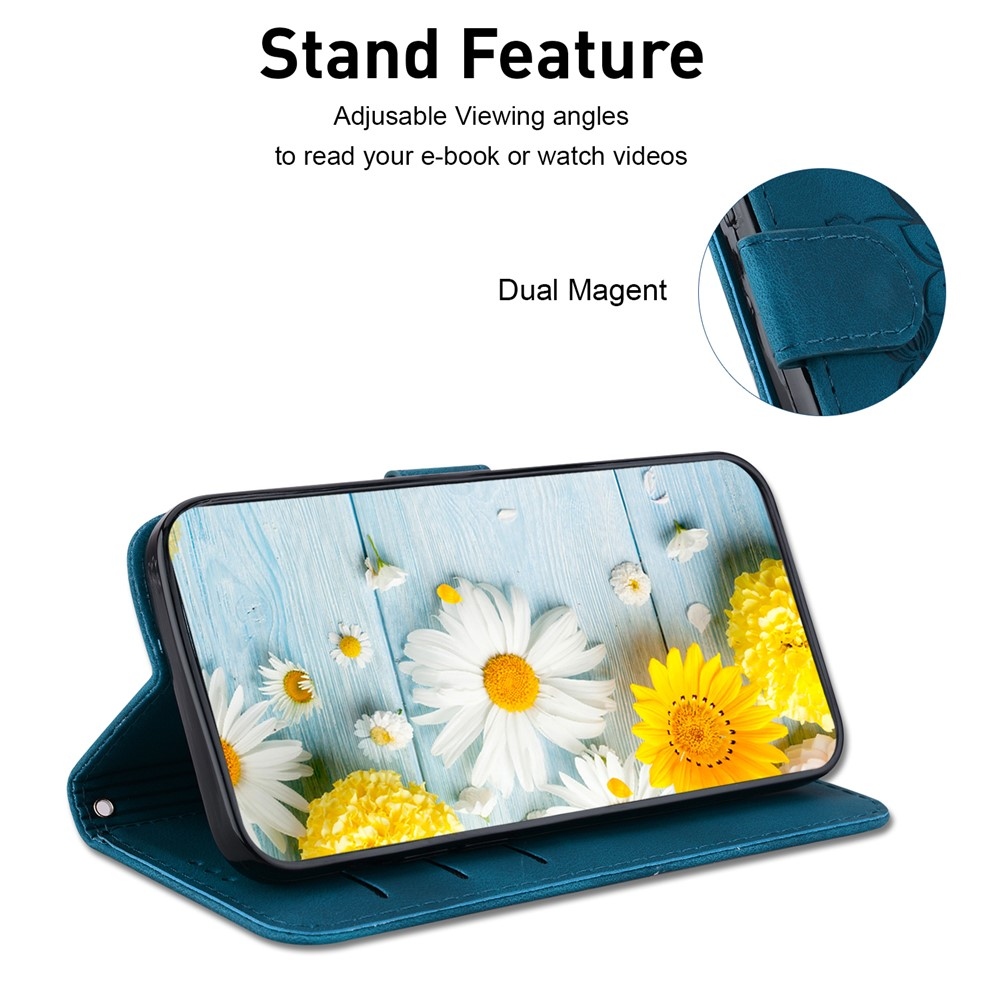 Lily knížkové pouzdro na Xiaomi Redmi 15C 4G/5G (173mm) - tmavěmodré