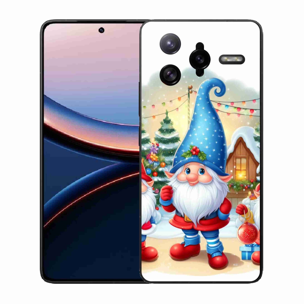 Gelový kryt mmCase na Xiaomi Poco F7 Ultra - vánoční skřítci
