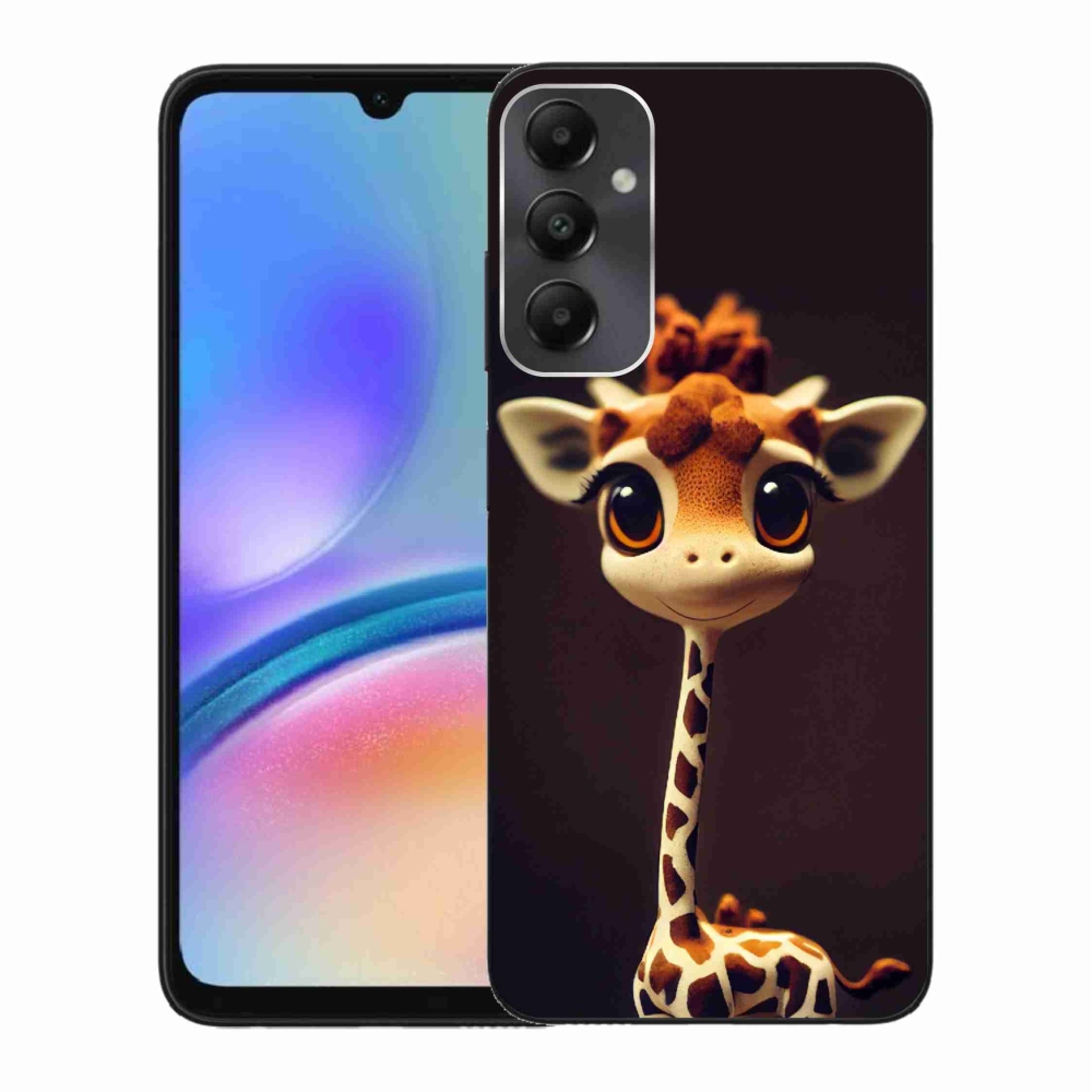 Gelový kryt mmCase na Samsung Galaxy A05s - malá žirafa