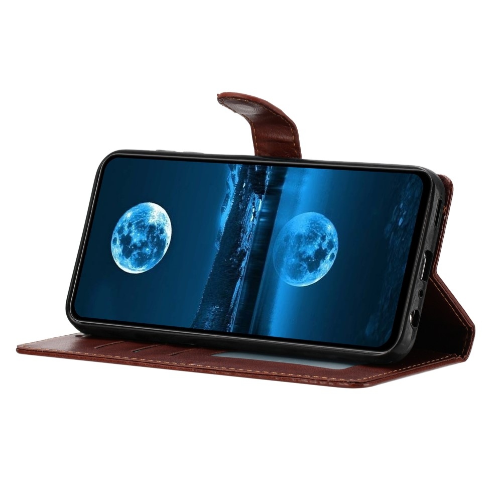 Clots knížkové pouzdro na Google Pixel 9a - hnědé