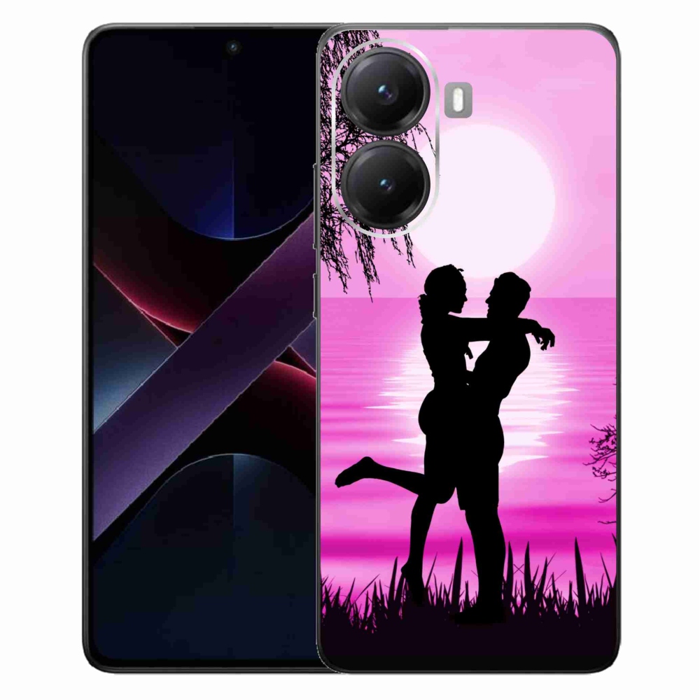 Gelový kryt mmCase na Xiaomi Poco X7 Pro 5G - západ slunce