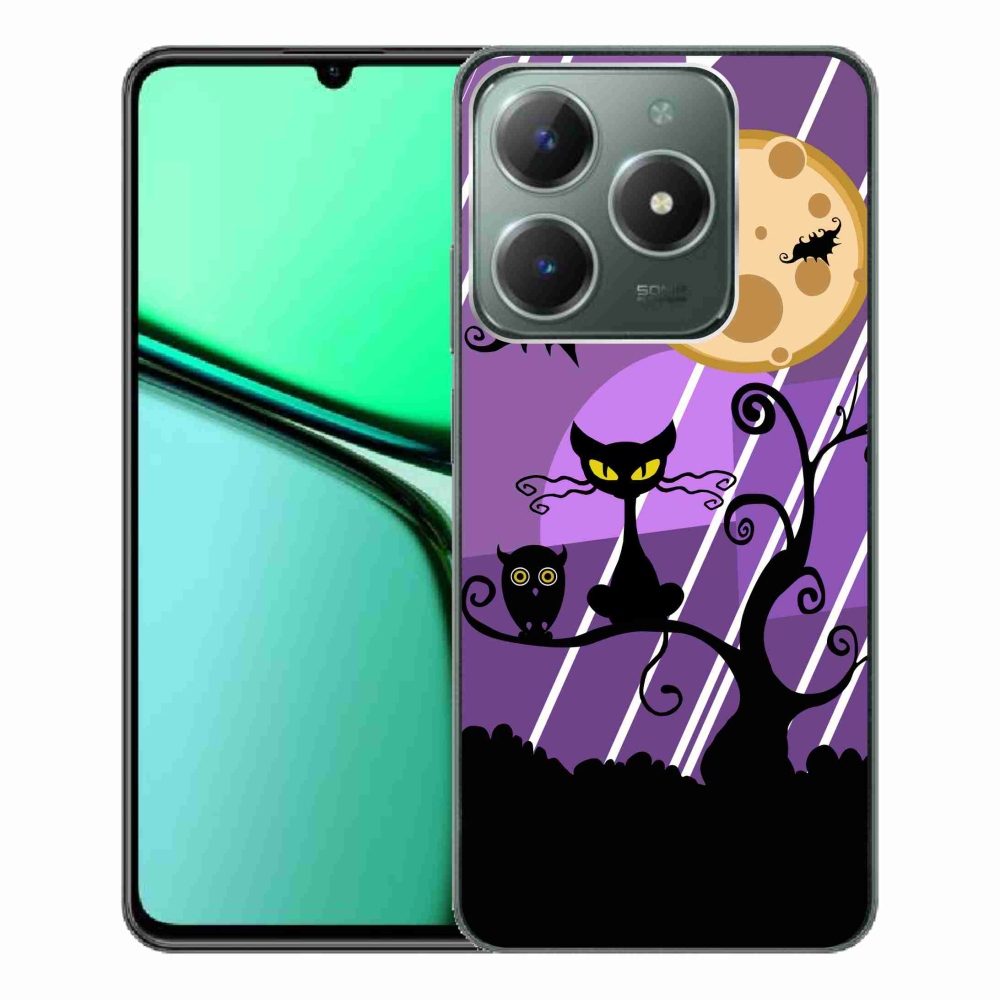 Gelový kryt mmCase na Realme C61 - halloween