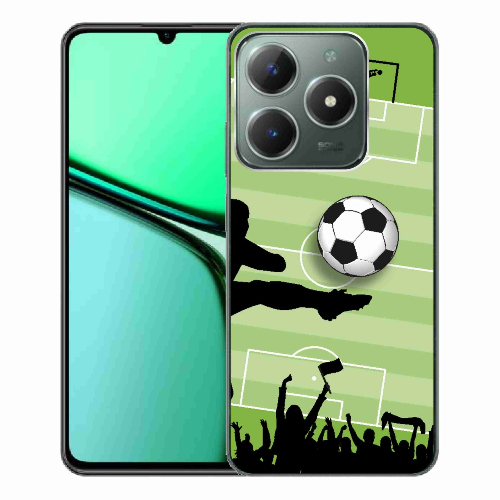 Gelový kryt mmCase na Realme C61 - fotbal 3