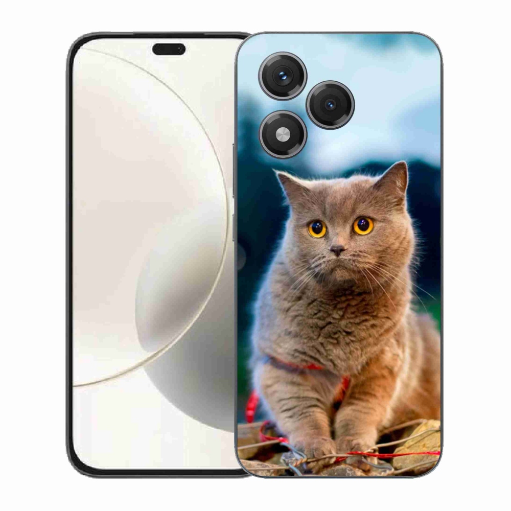 Gelový kryt mmCase na Honor 400 Lite - britská modrá 2