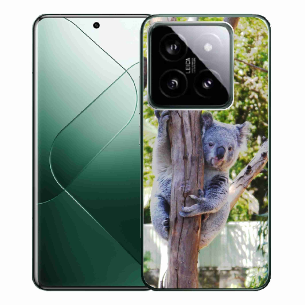 Gelový kryt mmCase na Xiaomi 14 Pro - koala