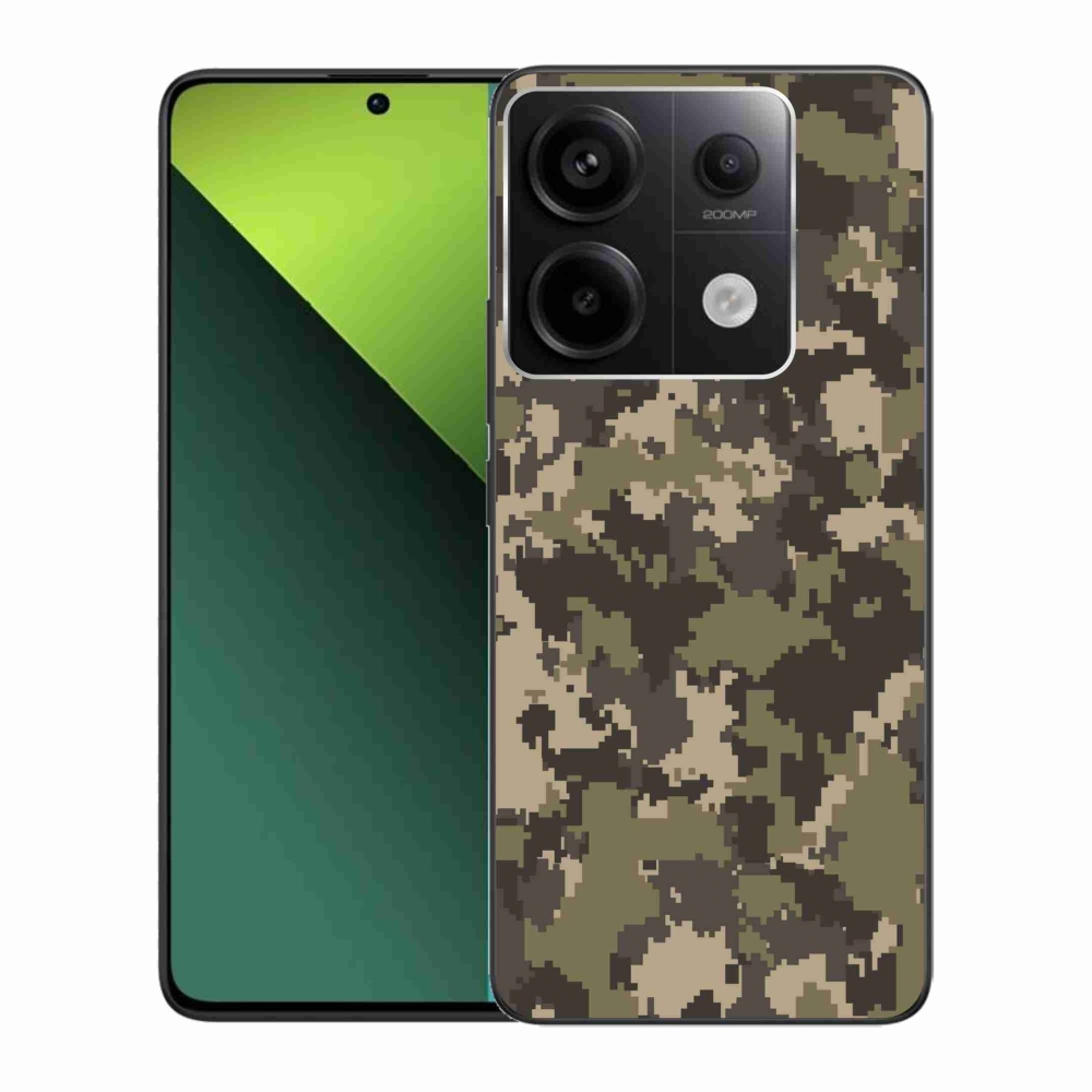 Gelový kryt mmCase na Xiaomi Redmi Note 13 Pro 5G/Poco X6 5G - maskáčový vzor 12