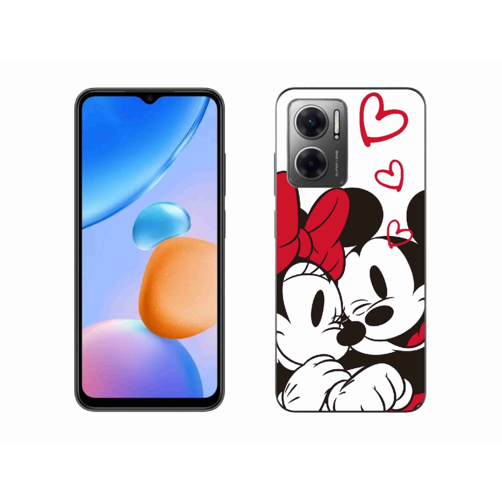 Gelový kryt mmCase na Xiaomi Redmi 10 5G - minnie a mickey