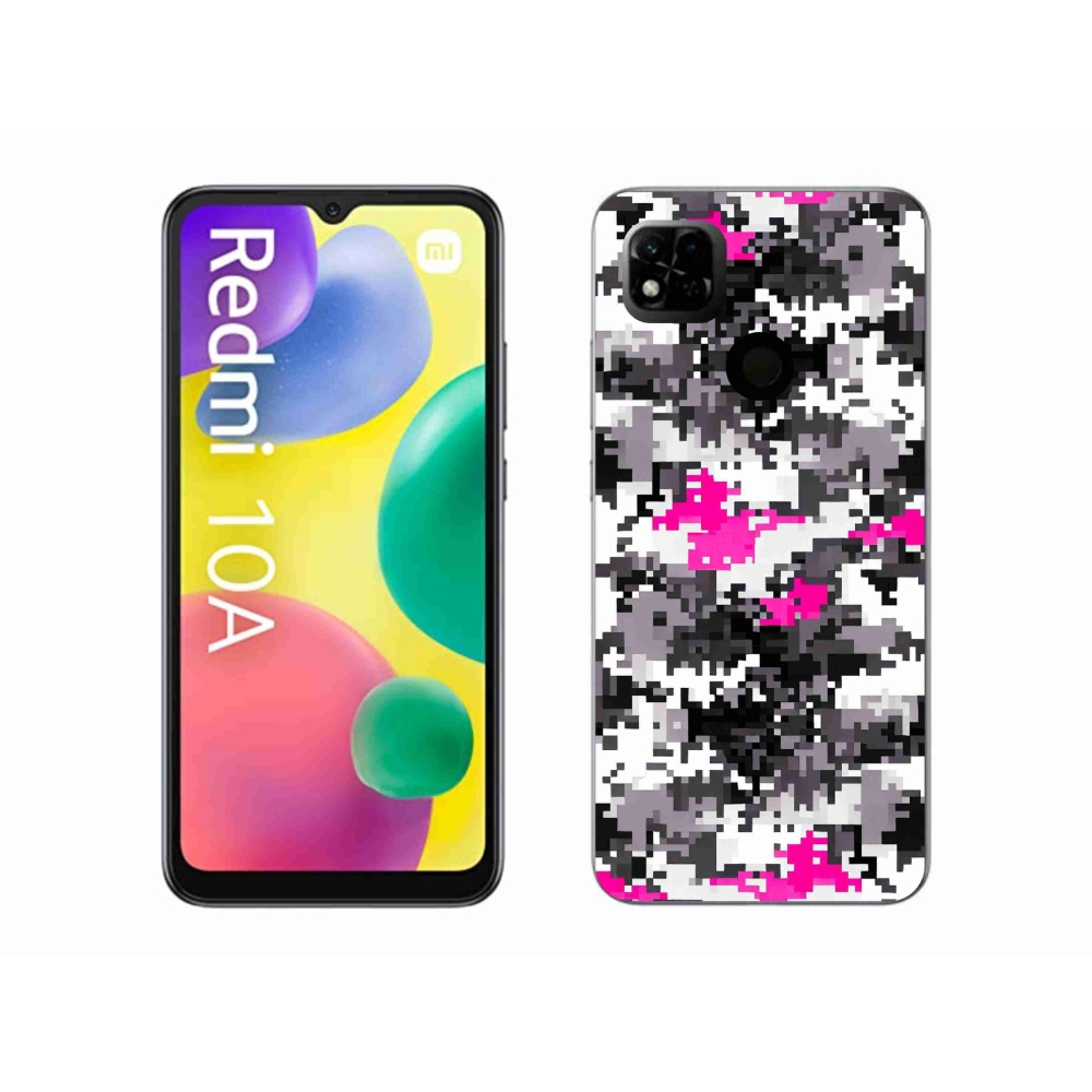 Gelový kryt mmCase na Xiaomi Redmi 10A - maskáčový vzor 4