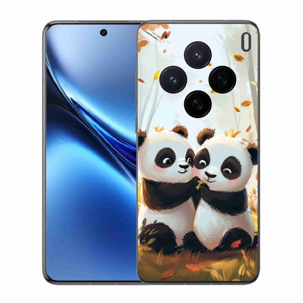 Gelový kryt mmCase na Vivo X200 5G - pandy