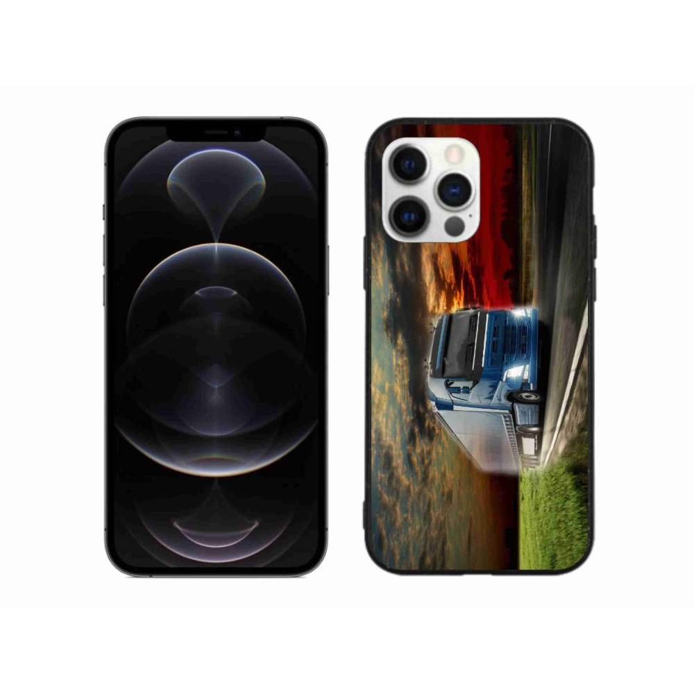 Gelový kryt mmCase na iPhone 12 Pro Max - kamion 4