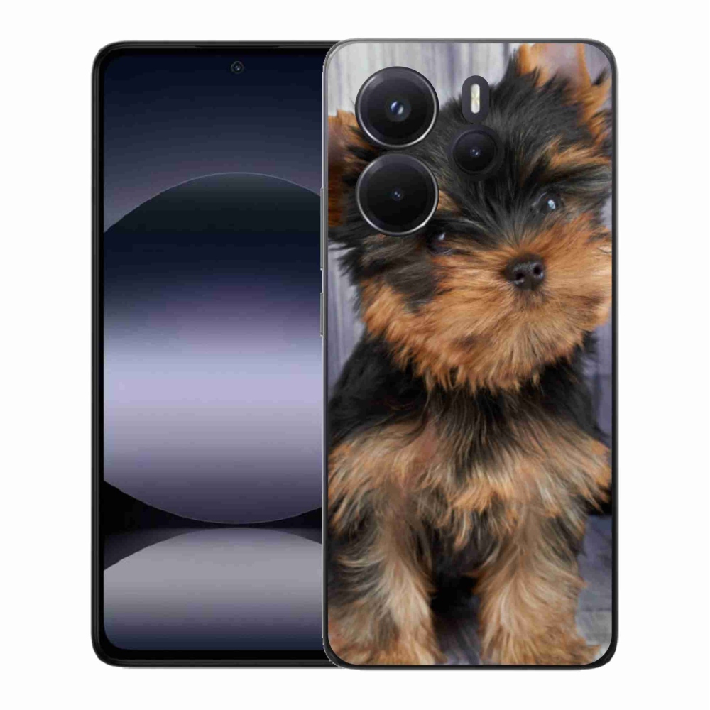 Gelový kryt mmCase na Xiaomi Redmi Note 14 - jorkšír 9