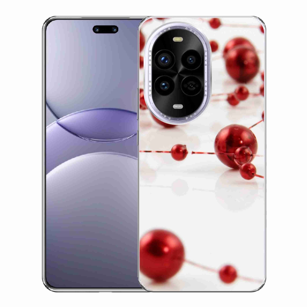 Gelový kryt mmCase na Huawei Nova 13 Pro 5G - vánoční řetěz
