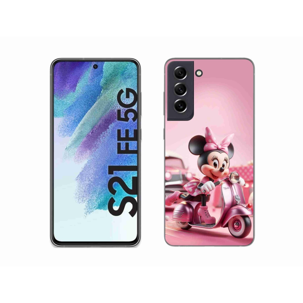 Gelový kryt mmCase na Samsung Galaxy S21 FE 5G - minnie 1