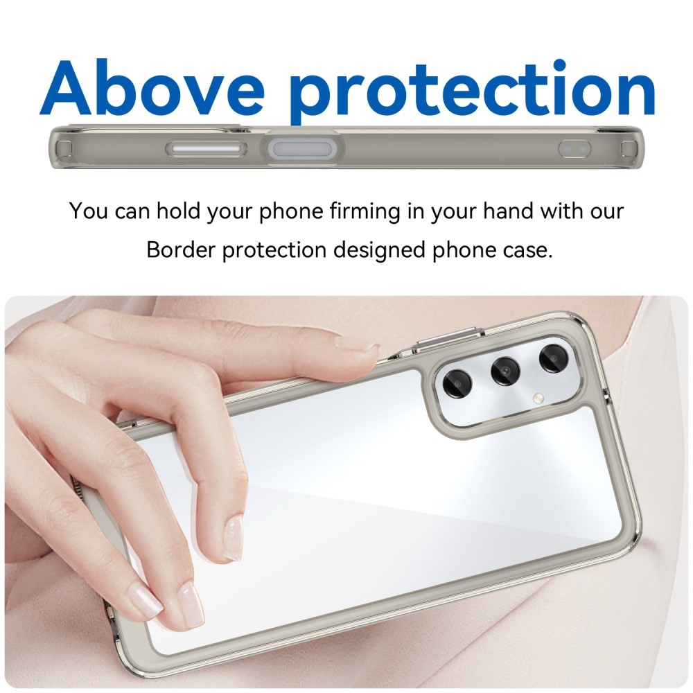 Gelový obal s pevnými zády na Samsung Galaxy A05s - šedý