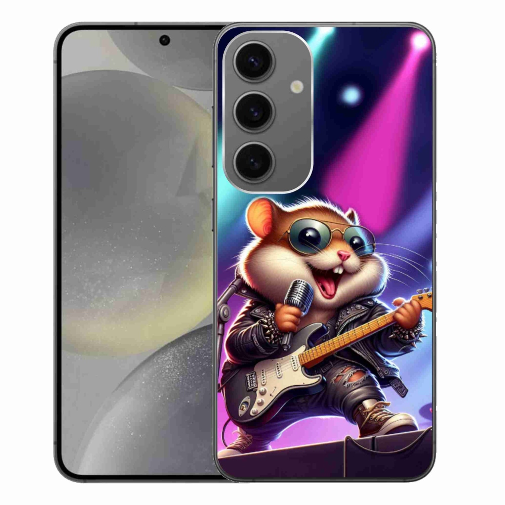 Gelový kryt mmCase na Samsung Galaxy S24+ - křeček rocker