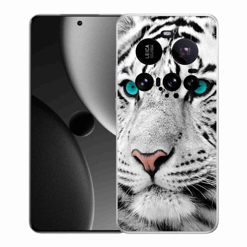 Gelový kryt mmCase na Xiaomi 15 Ultra - bílý tygr