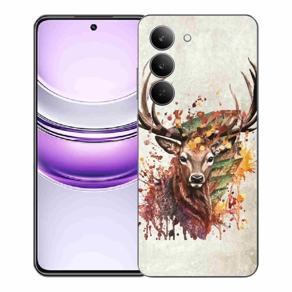Gelový kryt mmCase na Realme 14x 5G - jelen 1