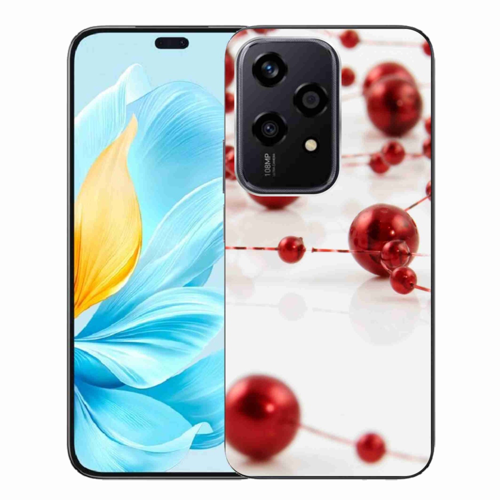 Gelový kryt mmCase na Honor 200 Lite 5G - vánoční řetěz