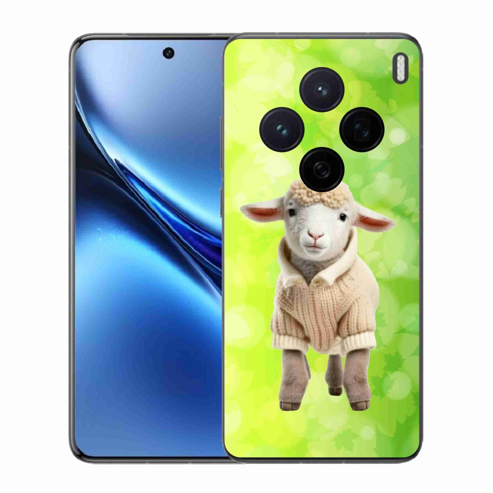 Gelový kryt mmCase na Vivo X200 5G - jehně ve svetru