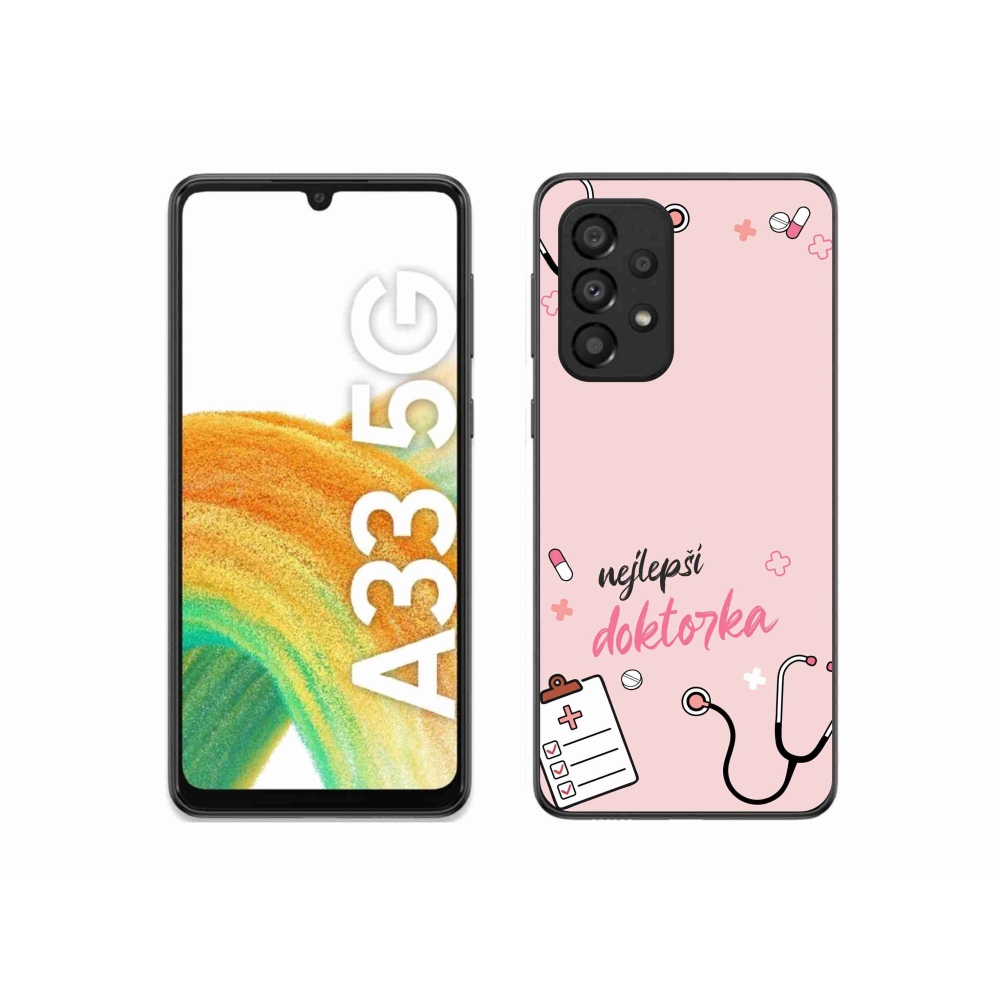 Gelový kryt mmCase na Samsung Galaxy A33 5G - nejlepší doktorka