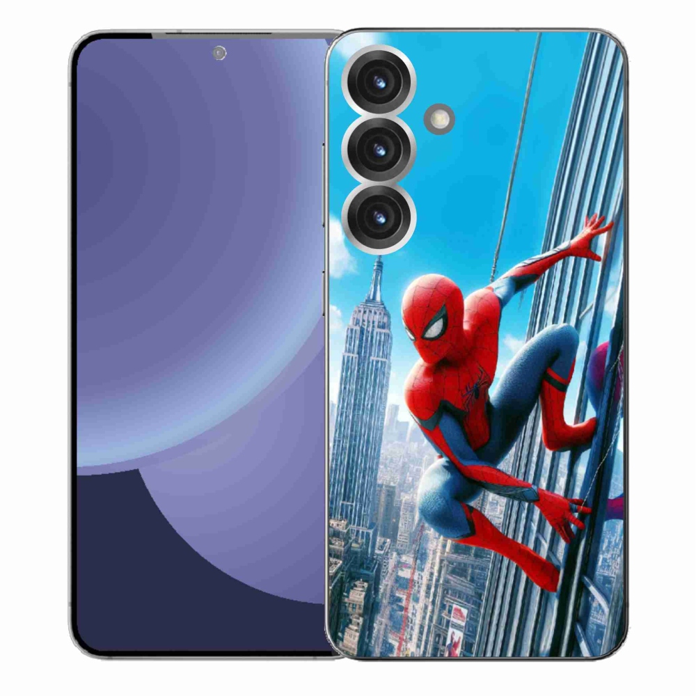 Gelový kryt mmCase na Samsung Galaxy S25+ - spiderman
