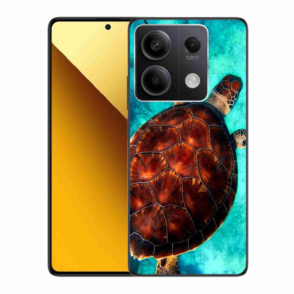 Gelový kryt mmCase na Xiaomi Redmi Note 13 5G - želva