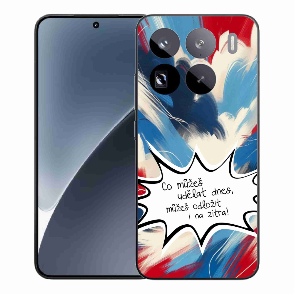 Gelový kryt mmCase na Xiaomi 15 Pro - vtipný text 9 bílé pozadí