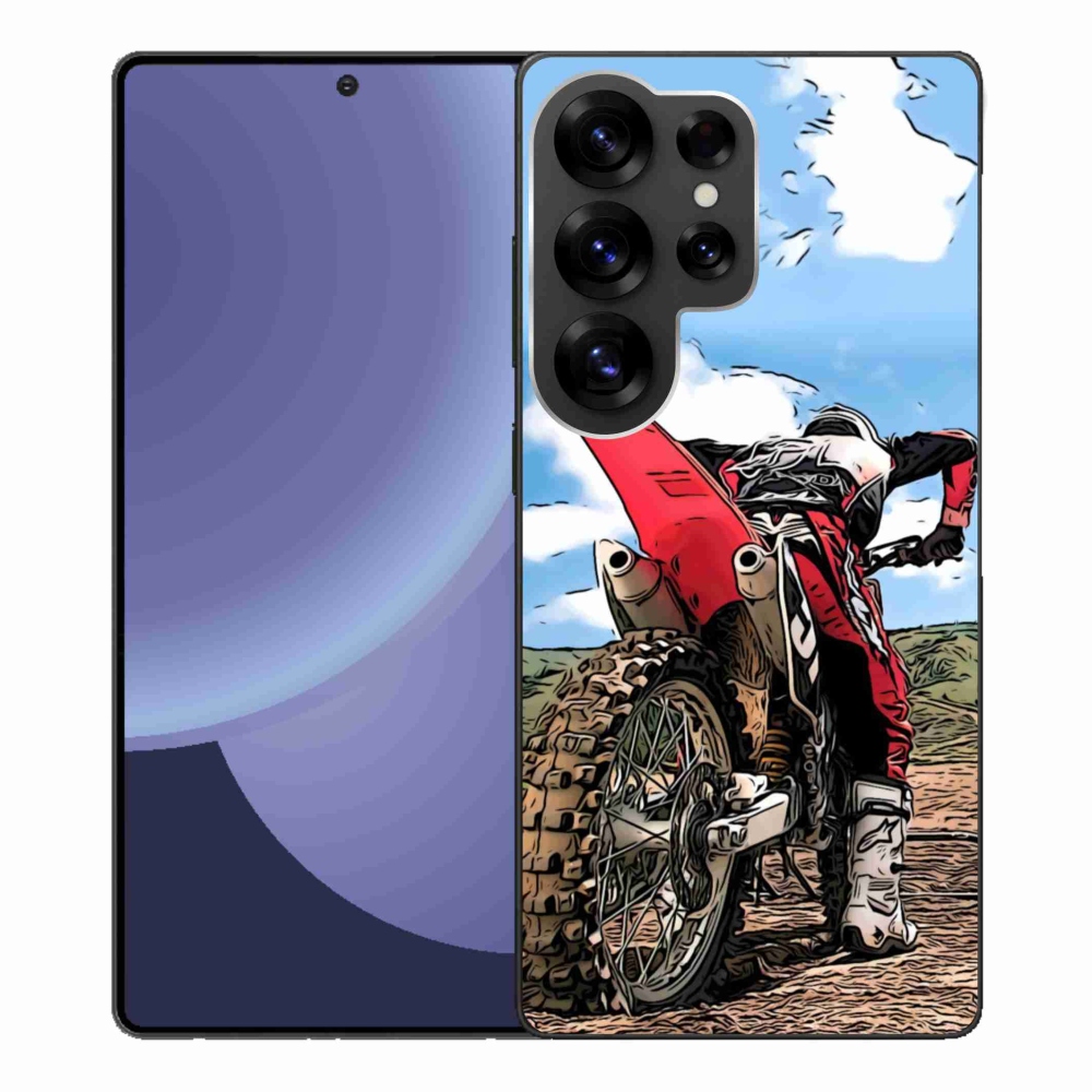 Gelový kryt mmCase na Samsung Galaxy S25 Ultra - moto