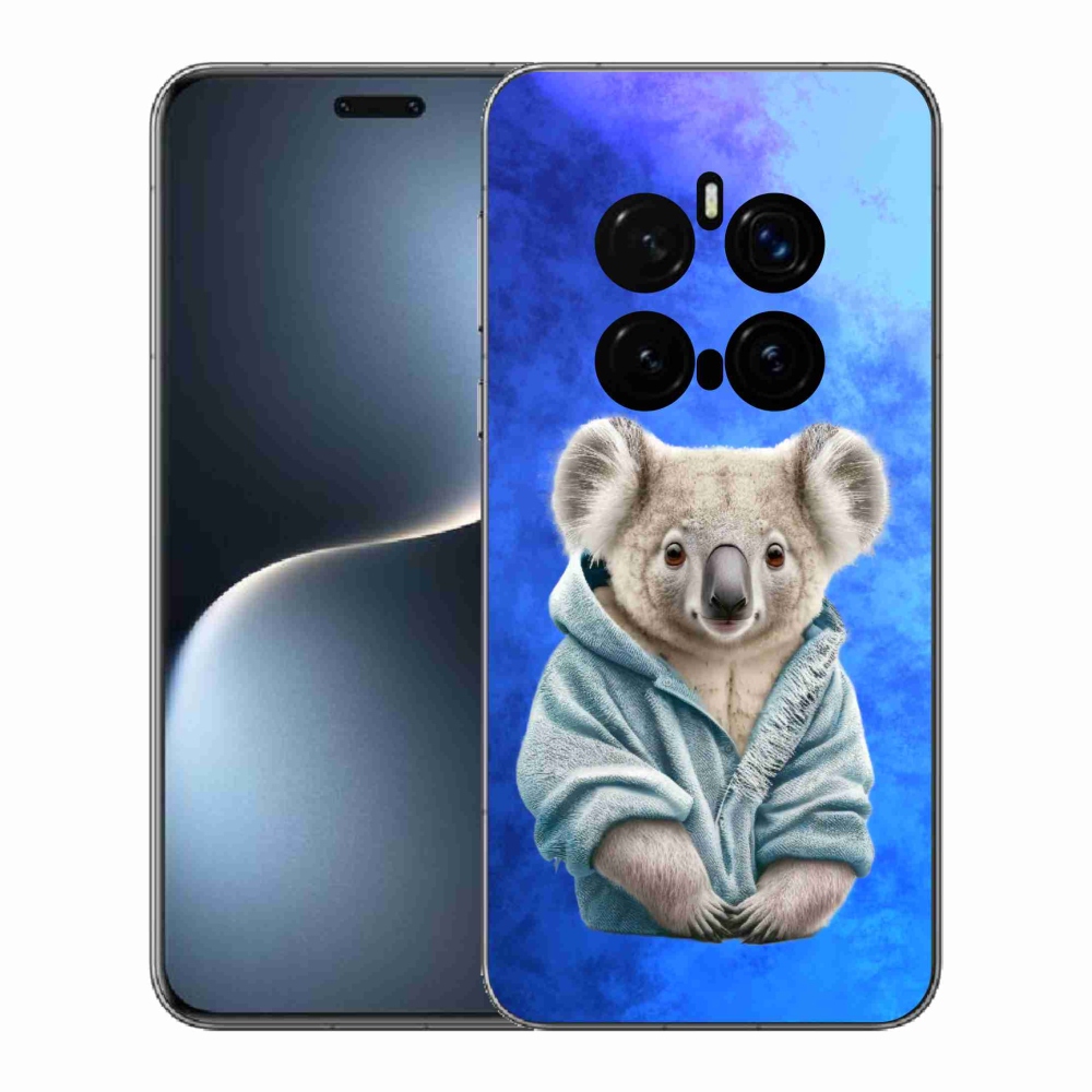 Gelový kryt mmCase na Honor Magic 7 Pro 5G - koala ve svetru