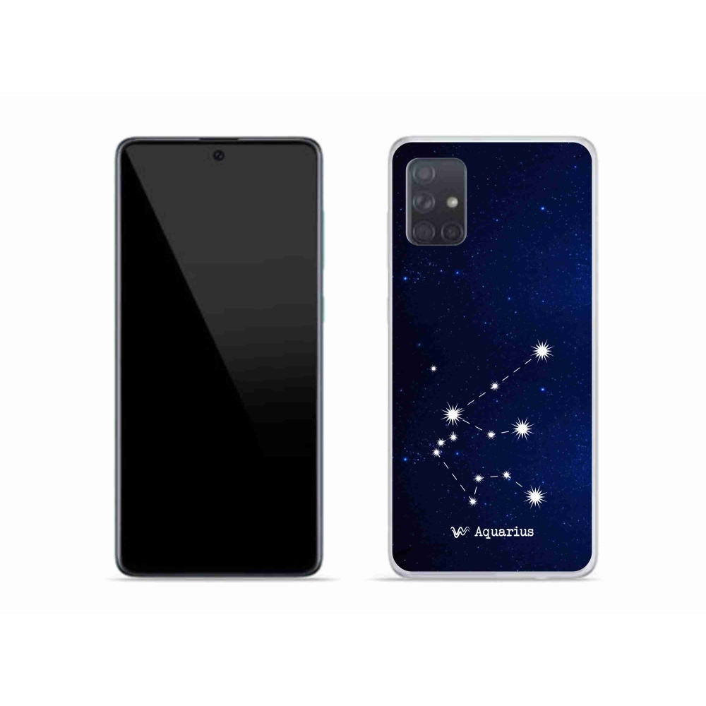 Gelový kryt mmCase na Samsung Galaxy A51 - souhvězdí Vodnáře