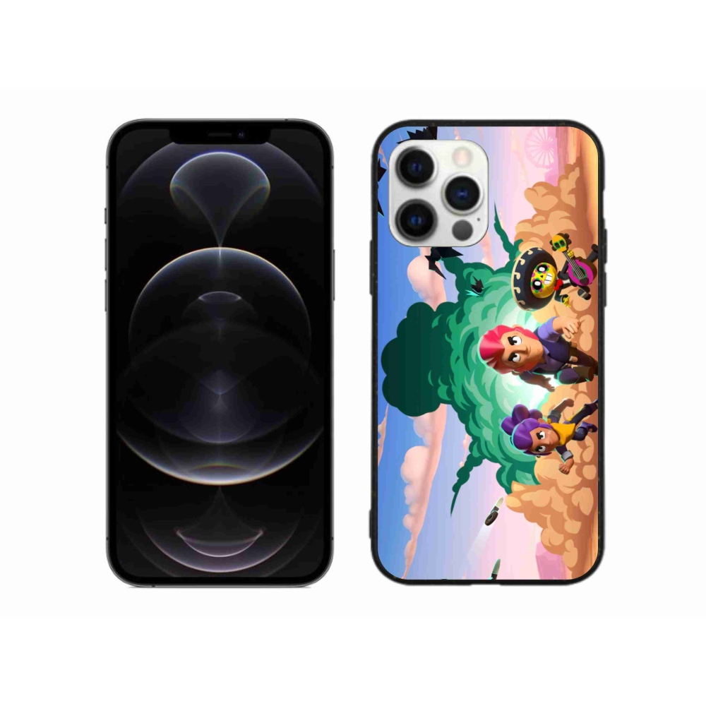 Gelový kryt mmCase na iPhone 12 Pro Max - brawl stars