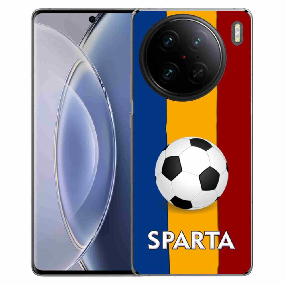 Gelový kryt mmCase na Vivo X90 Pro - fotbal 1