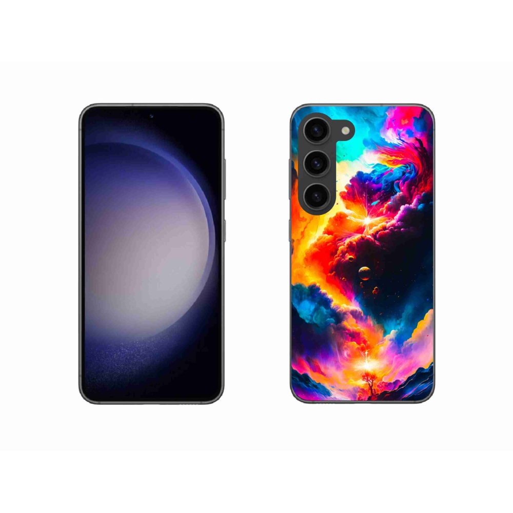 Gelový kryt mmCase na Samsung Galaxy S23 5G - abstraktní motiv