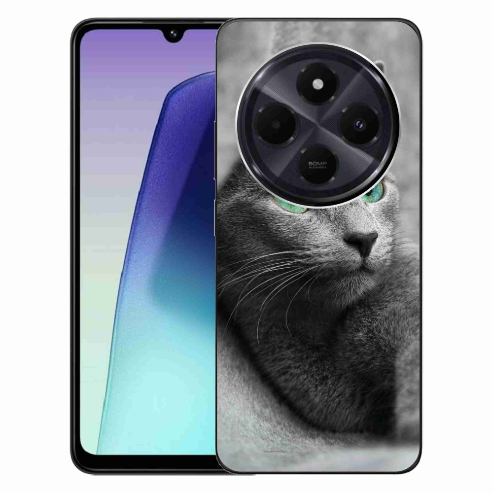 Gelový kryt mmCase na Xiaomi Redmi 14C/Poco C75 - kočka 2