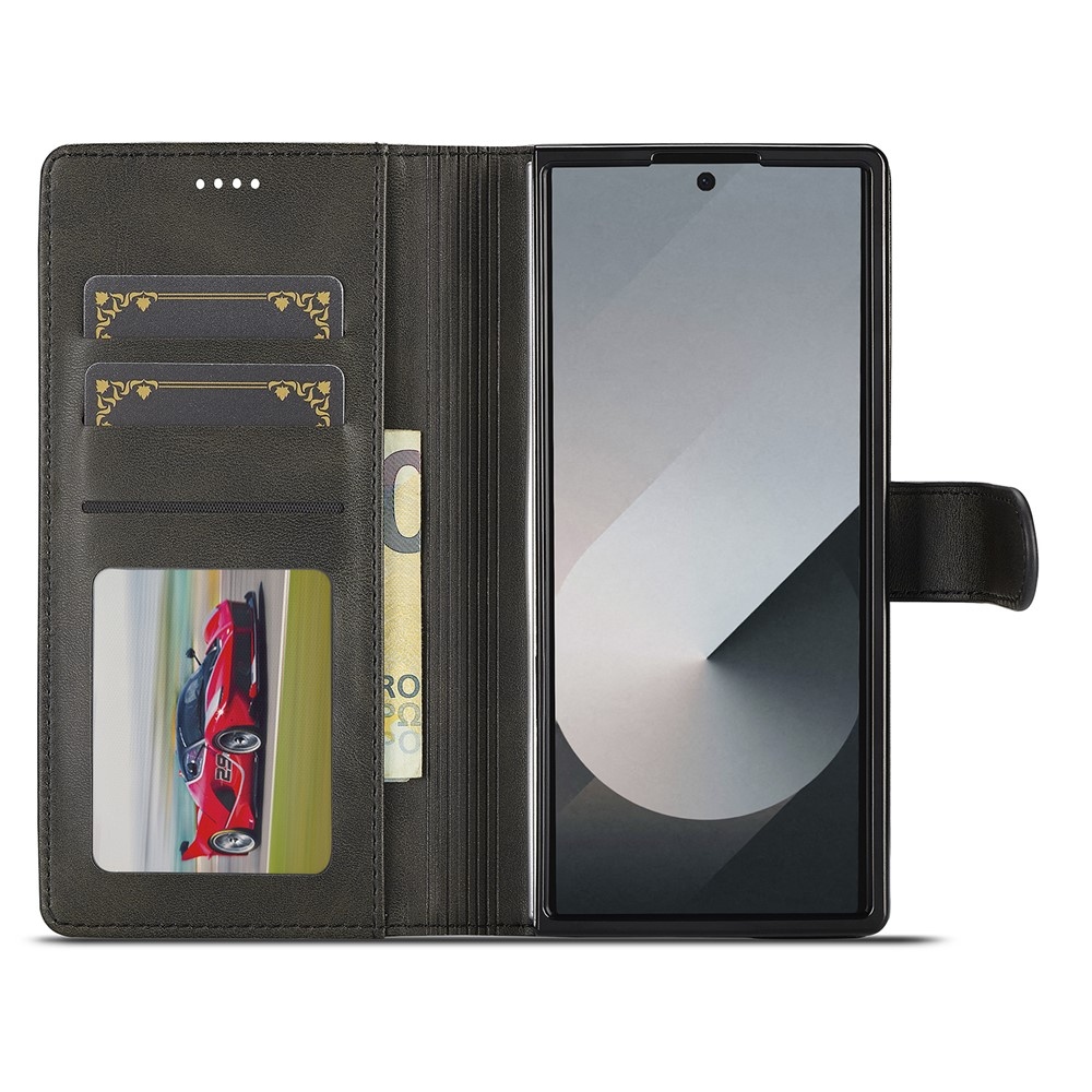 IMEEKE knížkové pouzdro na Samsung Galaxy Z Fold7 5G - černé