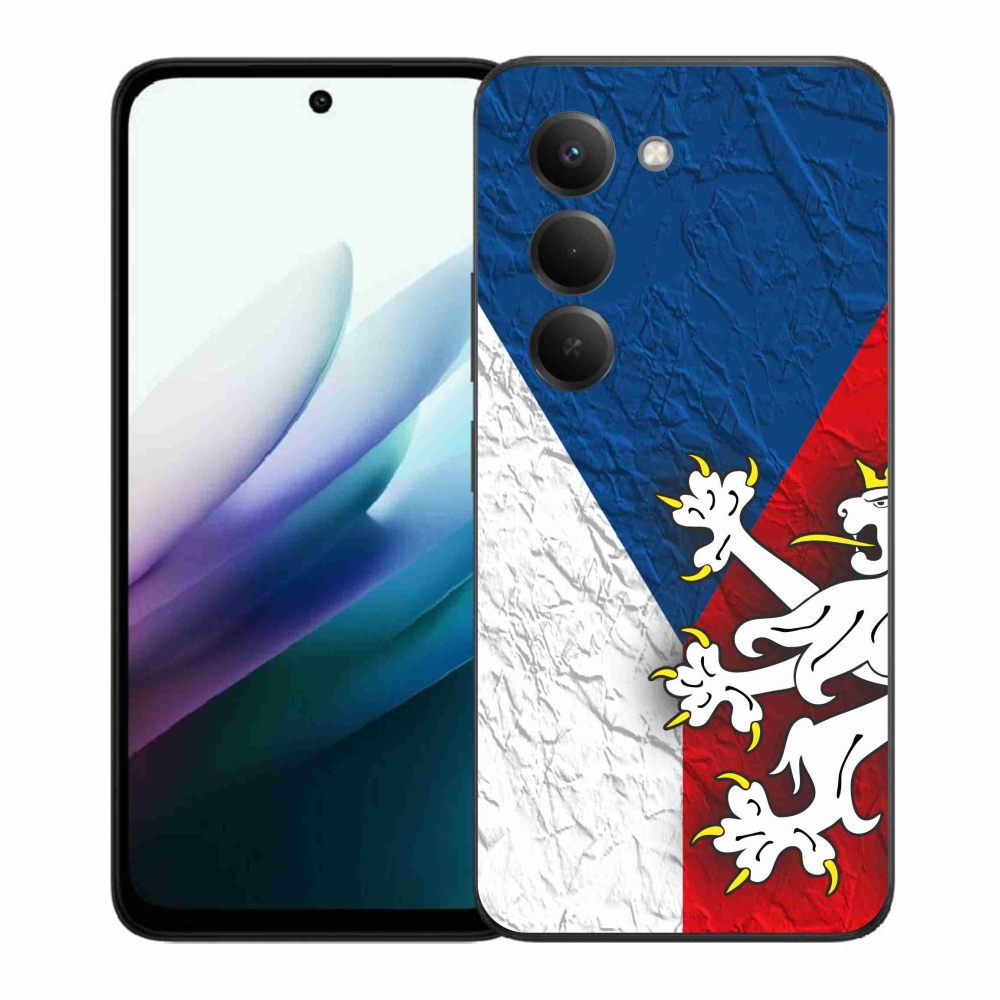 Gelový kryt mmCase na Xiaomi Redmi 15 4G/5G (171mm) - česká vlajka 1