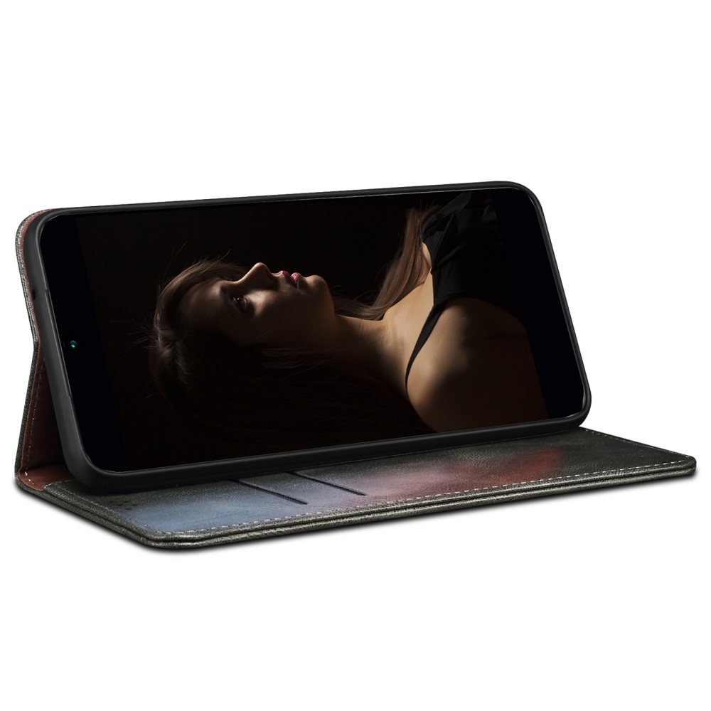 Waxy knížkové pouzdro na Xiaomi 15 Ultra - zelené