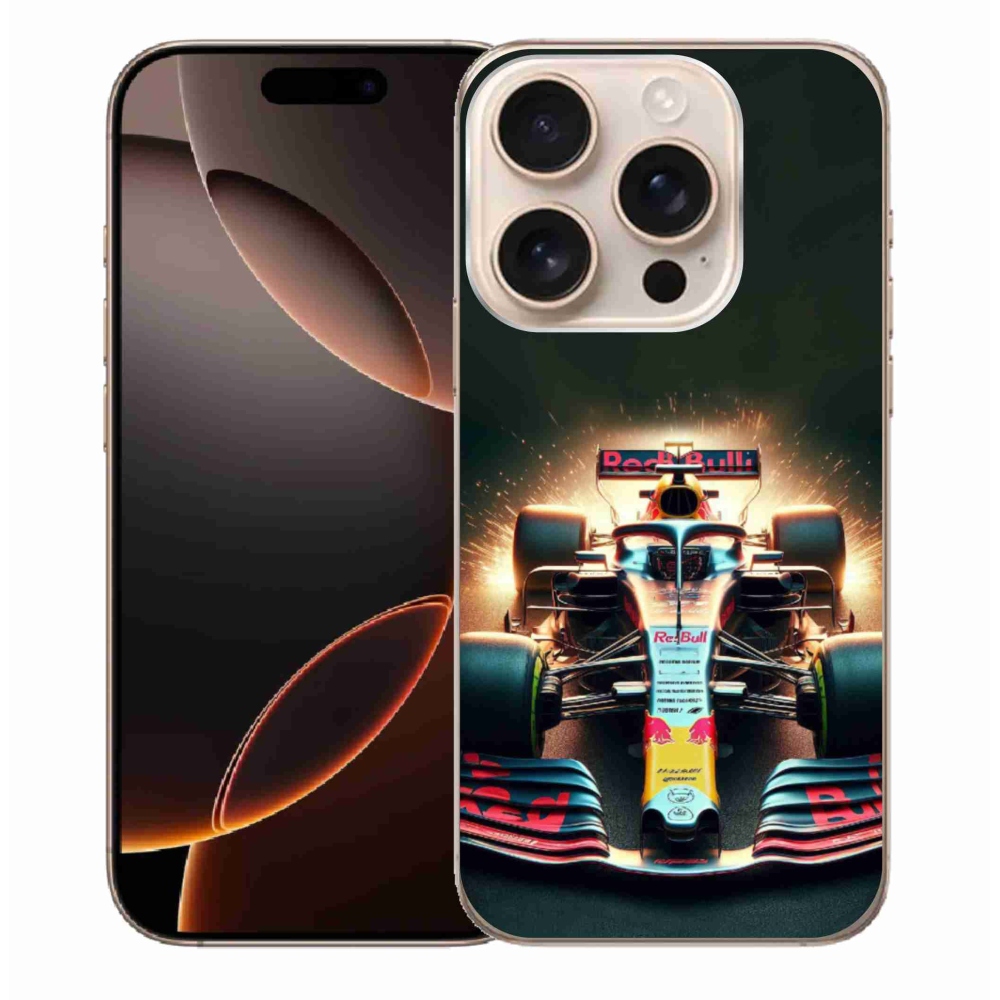 Gelový kryt mmCase na iPhone 16 Pro Max - formule 3