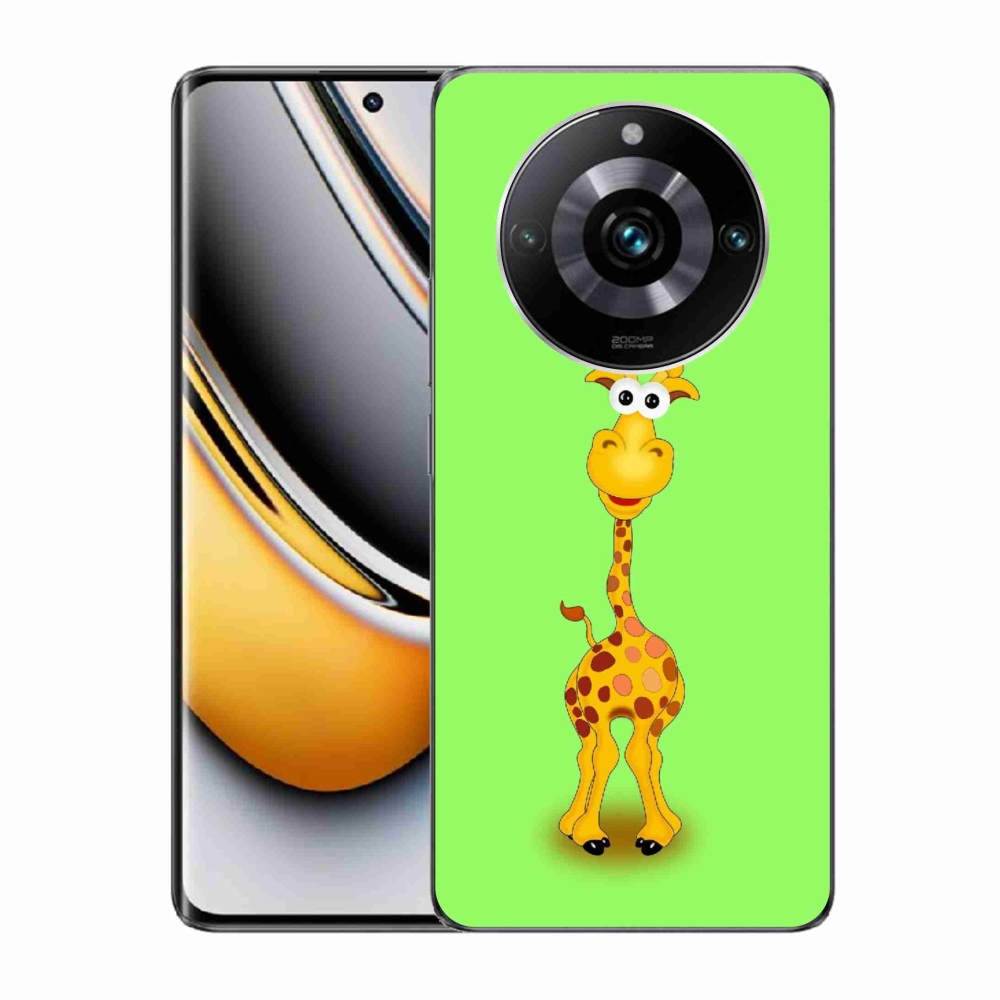 Gelový kryt mmCase na Realme 11 Pro/11 Pro+ - kreslená žirafa