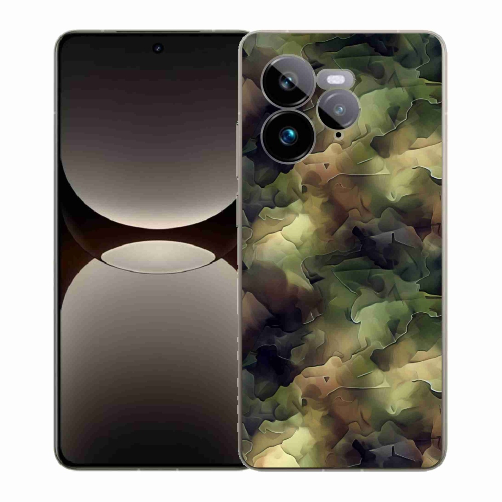 Gelový kryt mmCase na Realme GT 7 Pro 5G - maskáčový vzor 10