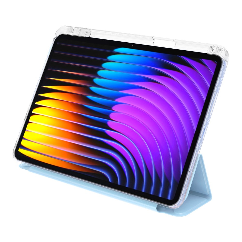 Origami chytré polohovací pouzdro na tablet Xiaomi Pad 7/7 Pro - světlemodré