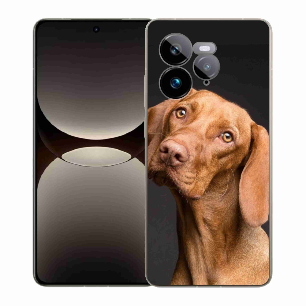 Gelový kryt mmCase na Realme GT 7 Pro 5G - maďarský ohař