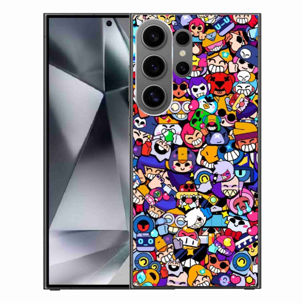 Gelový kryt mmCase na Samsung Galaxy S24 Ultra - brawl stars 2