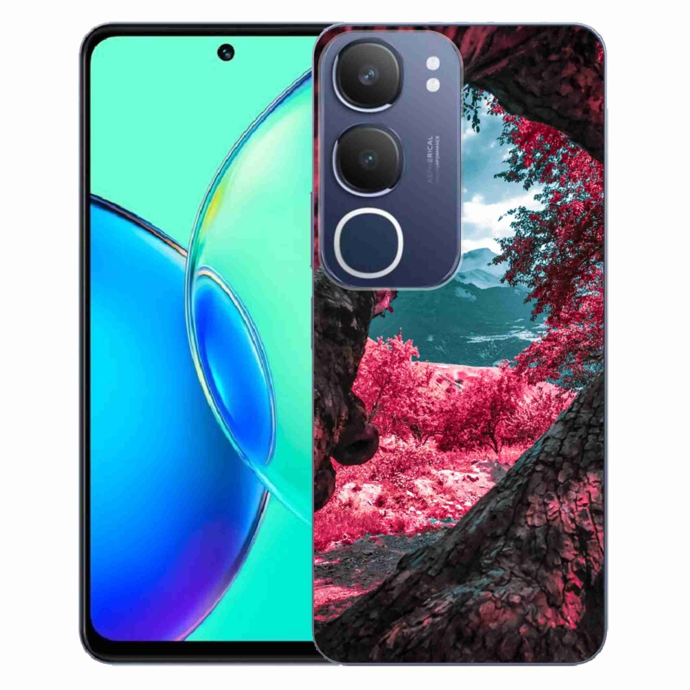 Gelový kryt mmCase na Vivo Y19s - výhled na hory