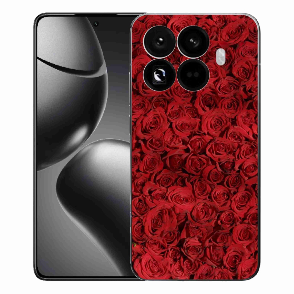Gelový kryt mmCase na Xiaomi 15T Pro - růže