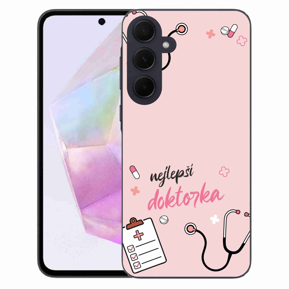 Gelový kryt mmCase na Samsung Galaxy A35 5G - nejlepší doktorka